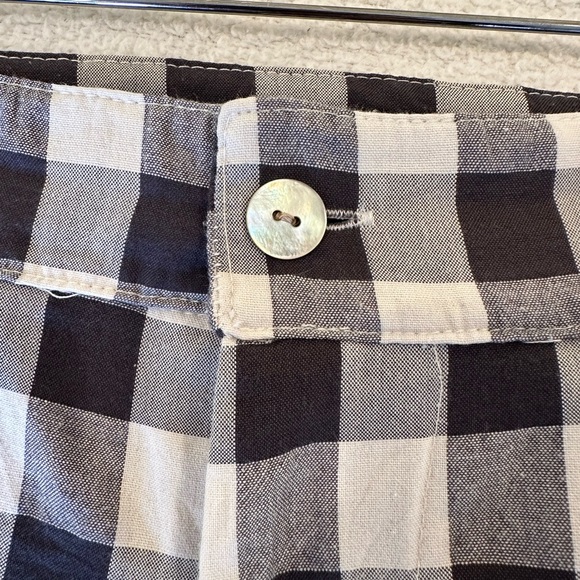 Aniela Parys Enoke Trousers Size Small Checkered Crop Pants - Picture 6 of 12